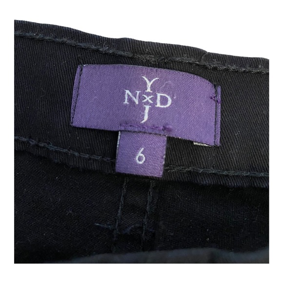 NYDJ Jeans Lift Tuck Technology Slimming Denim Black Jeans Pants Size 6 - Picture 2 of 4